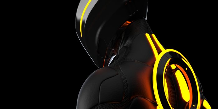 2732x2732 Tron: Ascension Wallpaper 4K, Black background, Black/Dark, #6812