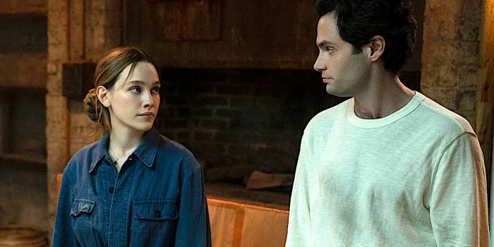 1280x720 Download Netflix You Season 3 Scene Of Joe And Love Wallpaper | Wallpapers .com