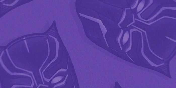 1280x2560 Black Panther Head Purple Wallpapers - Marvel Wallpapers HD