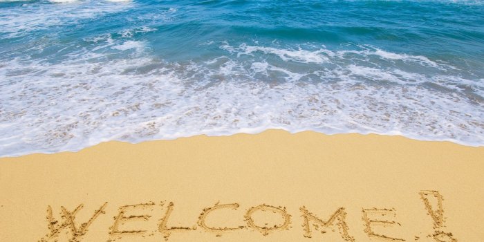 1920x1200 Wellcome | Beach wallpaper, Welcome images, Beach