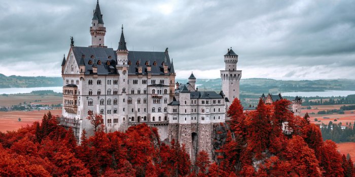 3840x2160 Wallpaper Neuschwanstein castle, Bavaria, Germany, Tourism, Travel,  Architecture #4612