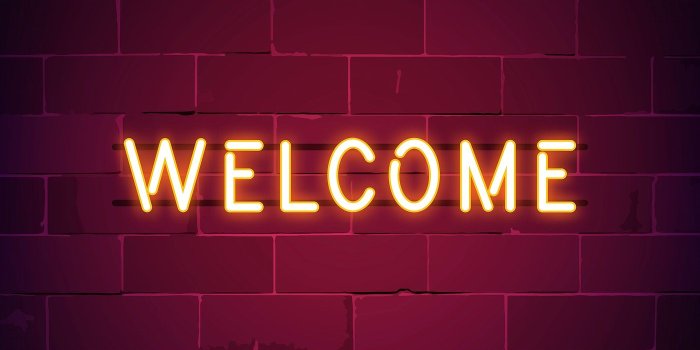 1400x1400 Welcome in neon sign vector | free image by rawpixel.com / NingZk V. | Neon  signs, Neon wallpaper, Neon