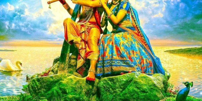1024x1024 Beautiful Radha Krishna Images HD | 1080p Iskcon Radha Krishna images
