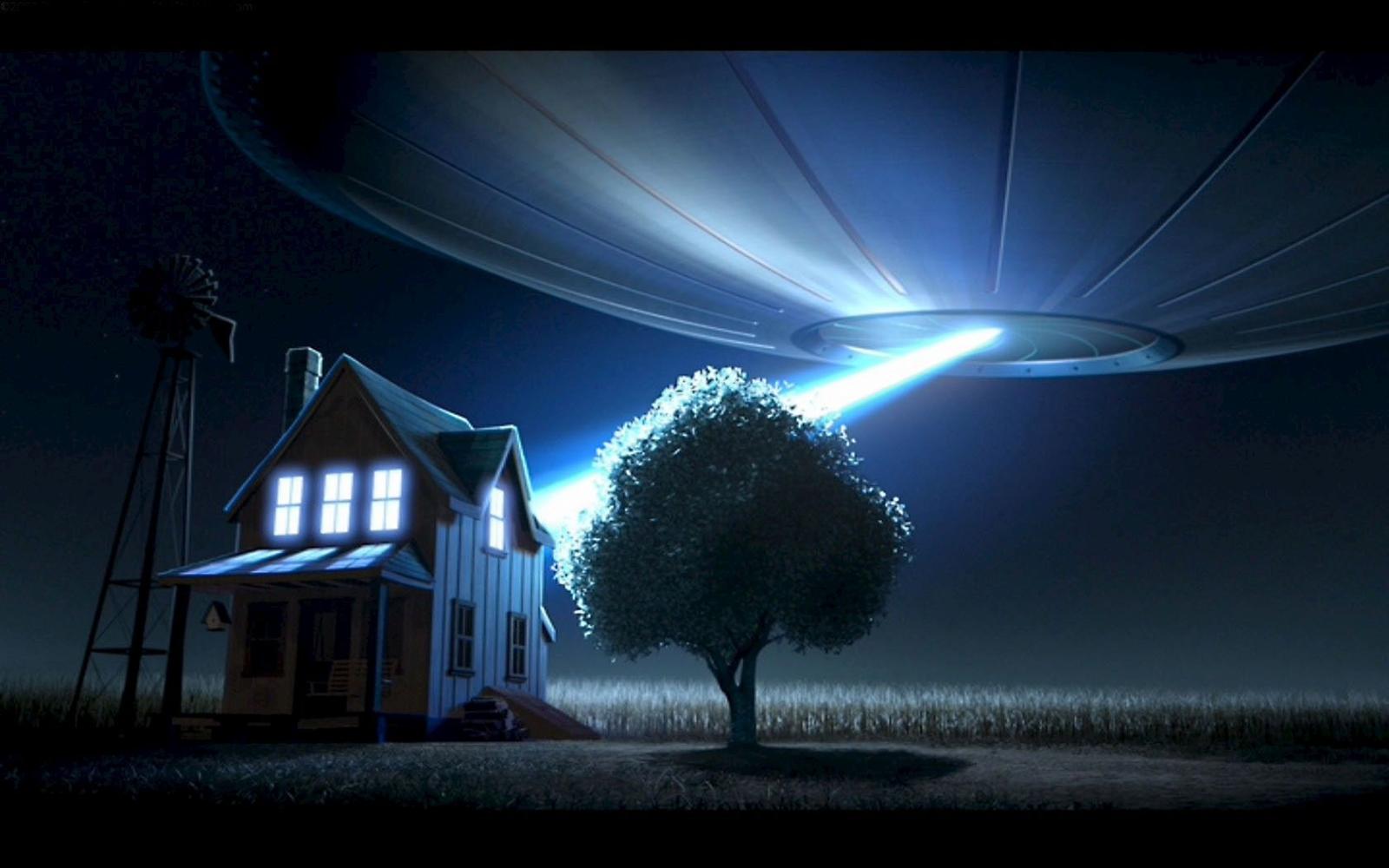 1680x1050 UFO Wallpaper -