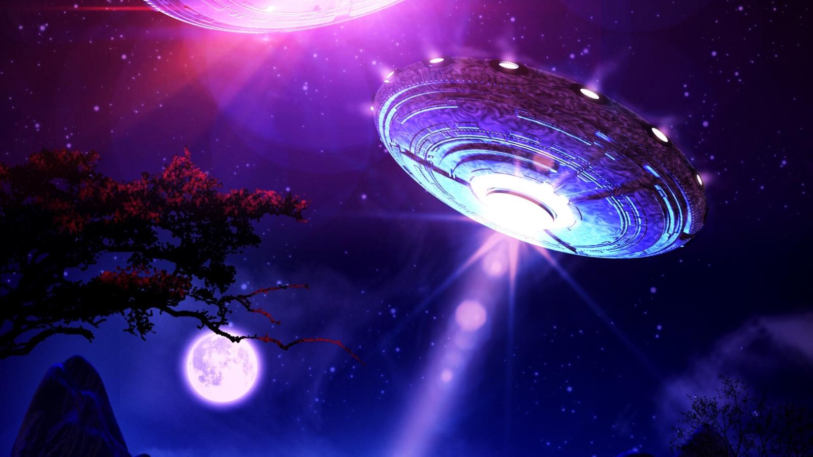1920x1080 Sci Fi UFO HD Wallpaper