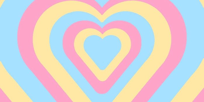 1080x1920 Download Pansexual Pastel Spiral Heart Tunnel Wallpaper | Wallpapers.com