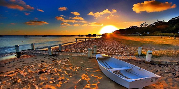 1920x1080 Beach Sunset HD Wallpapers - Top Free Beach Sunset HD Backgrounds -  WallpaperAccess