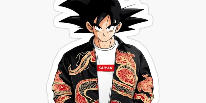 1000x1000 Goku Drip Fashion