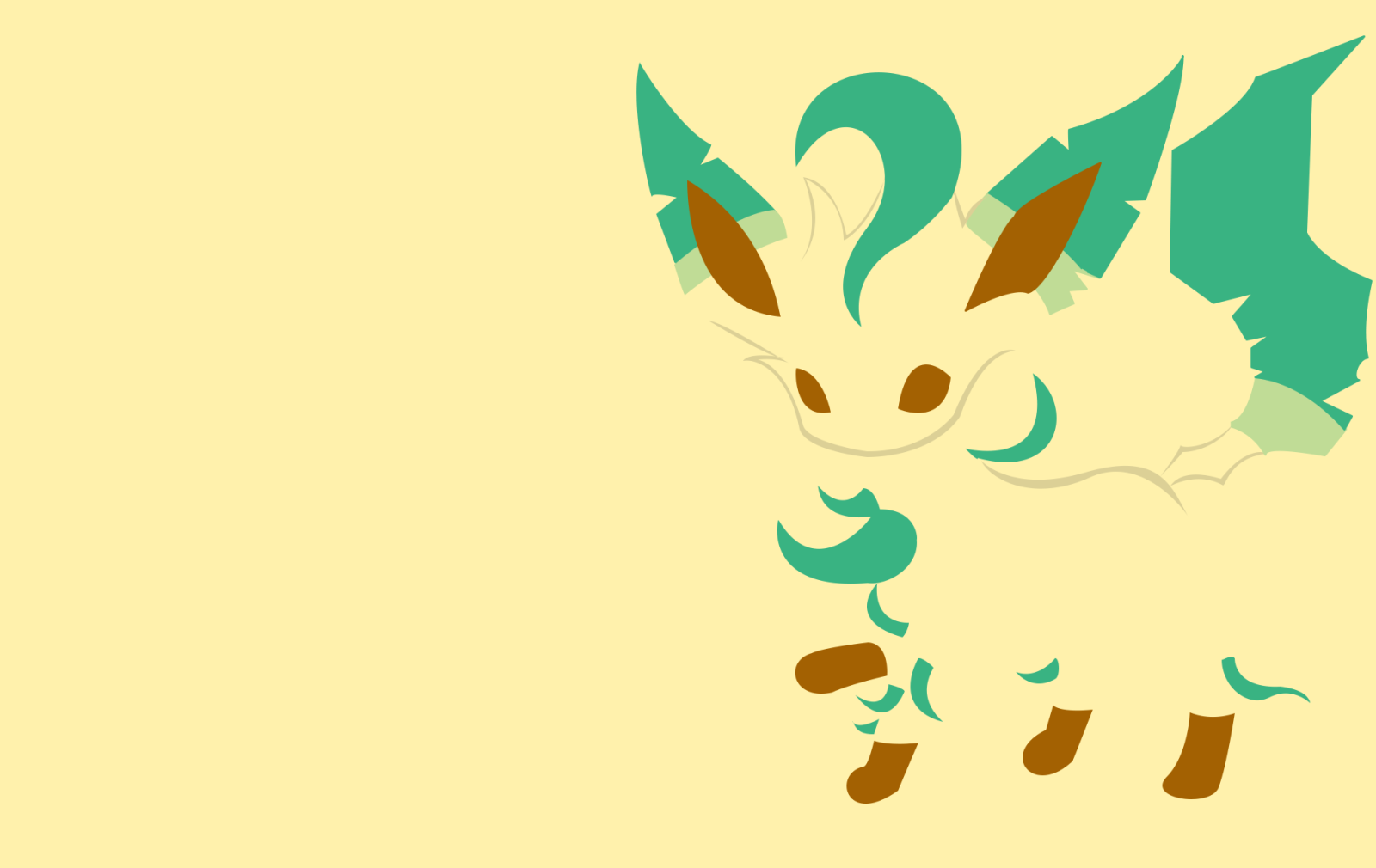 1900x1200 Free download Leafeon by PokeTrainerManro on [1900x1200] for your Desktop,  Mobile & Tablet | Explore 76+ Leafeon Wallpaper |