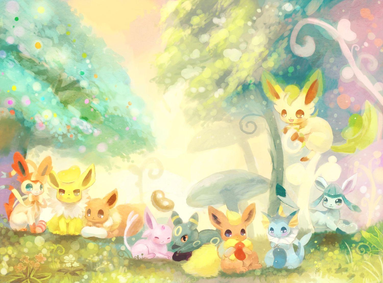 1500x1109 Wallpapers Panda: Leafeon