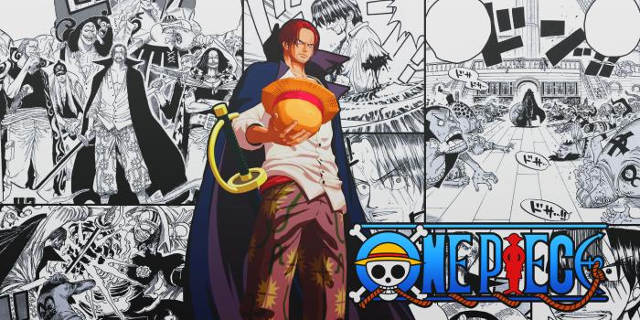 1920x1080 One Piece Shanks Straw Hat Collage Comics Manga Speech Bubble Wallpaper -  Resolution:1920x1080 - ID:1163307 - wallha.com