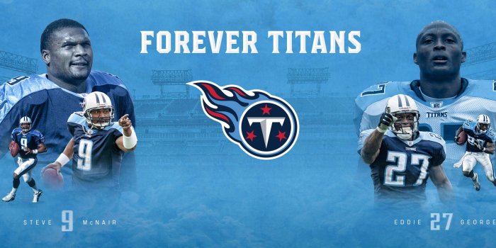 2560x1000 Tennessee Titans Steve McNair and Eddie