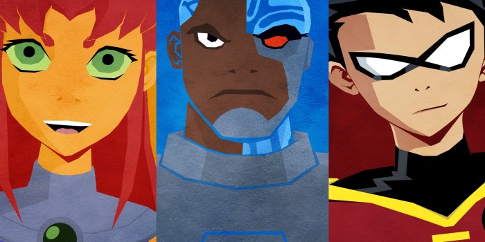 3840x1080 Teen Titans 4K wallpaper