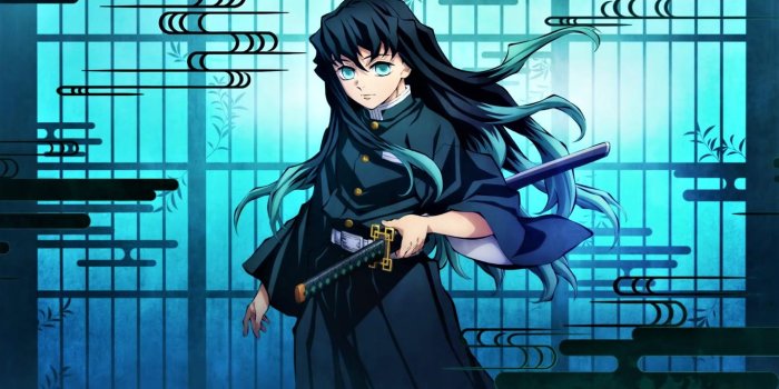 1366x768 Muichiro tokito mist hashira demon slayer HD wallpaper download