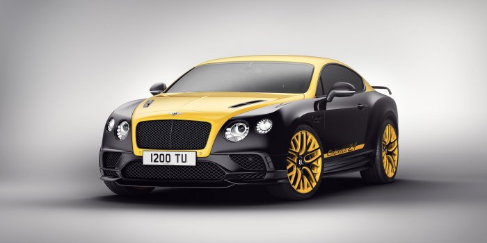 1920x1080 Desktop Wallpaper Yellow & Black Car, Bentley Continental Gt, Hd Image,  Picture, Background, 6ykuq4