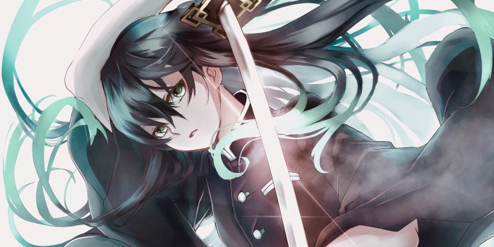 3325x2771 HD desktop wallpaper: Anime, Demon Slayer: Kimetsu No Yaiba, Muichiro Tokito  download free picture #1055694