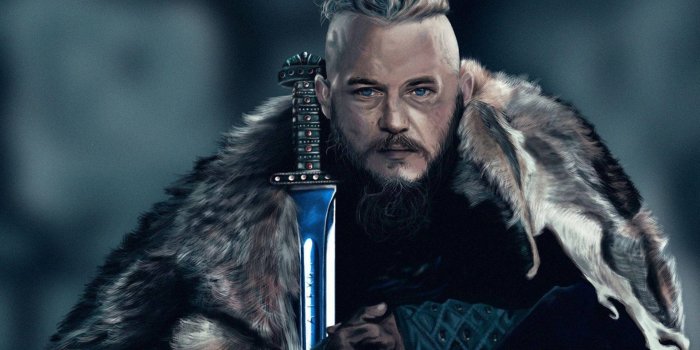 1920x1371 Download Ragnar Lothbrok 4K Digital Art Wallpaper | Wallpapers.com