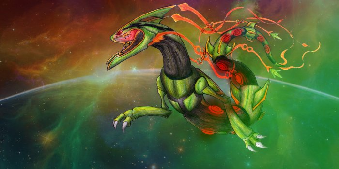 1920x1080 Shiny Mega Rayquaza Wallpaper (76+ images)