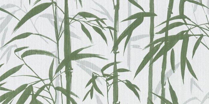 1000x1000 Textured Green White Bamboo Wallpaper Jungle Tropical AS Creation Vinyl |  eBay