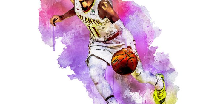 900x900 Trae Young Drawing by SergioColorsStudio - Pixels