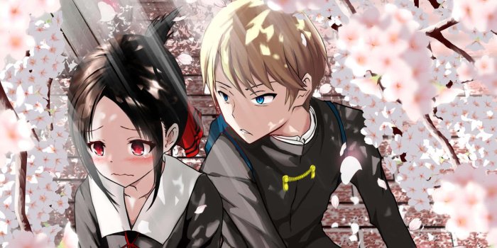 1920x1080 Download Kaguya-Sama Love Is War's dashing protagonists at odds with each  other Wallpaper | Wallpapers.com
