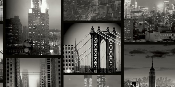 1000x1000 I Love Wallpaper Dark City Film Wallpaper in Noir and Glitter - Outlet from  I Love Wallpaper UK