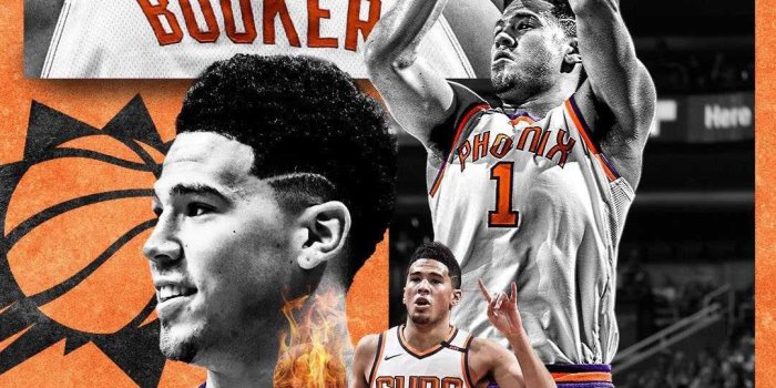 1080x1920 Devin Booker Wallpapers - iXpap | Sports graphics, Sports design  inspiration, Sports design ideas