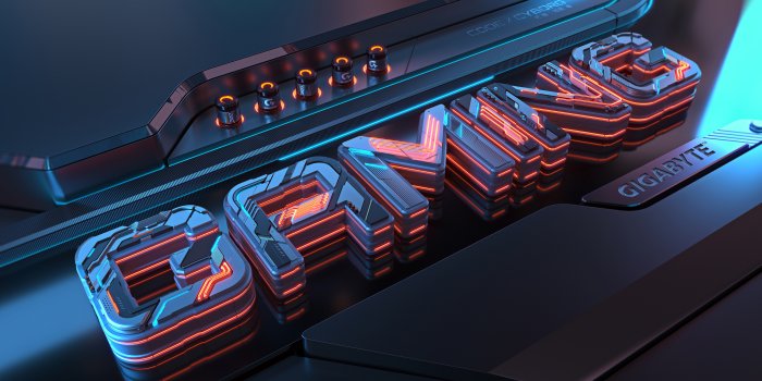 3840x2160 Gigabyte AORUS Gaming Wallpaper 4K, Cyberpunk, Cyborg, Technology, #7516