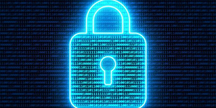 1280x720 Abstract Binary Digital Padlock Computer Cyber Security Concept 4K Moving  Wallpaper Background