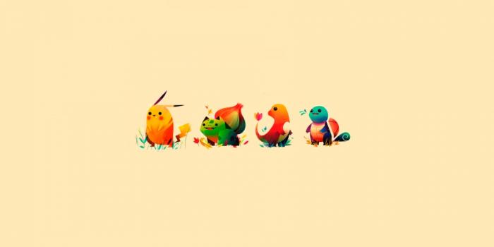 1152x720 Pokemon Bulbasaur, Pikachu, Charmander, Squirtle Ultra HD Desktop  Background Wallpaper for 4K UHD TV : Tablet : Smartphone