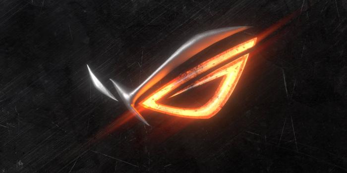 1920x1080 Download Asus Rog 4k Gaming Burning Logo Wallpaper | Wallpapers.com