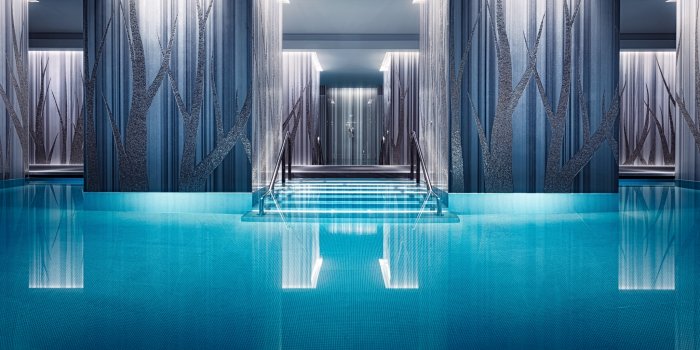 2048x2048 Swimming Pool Wallpaper 4K, Spa, Hotel, Blue, Water, Photography, #2595