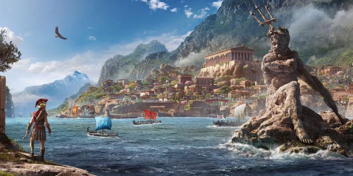 3440x1440 9+] Ancient Greece HD Wallpapers - WallpaperSafari