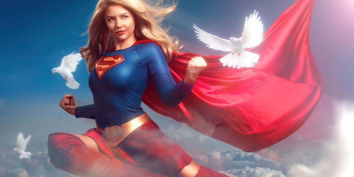 2880x1800 Supergirl Wallpaper 4K, Marvel Superheroes, Graphics CGI, #6696