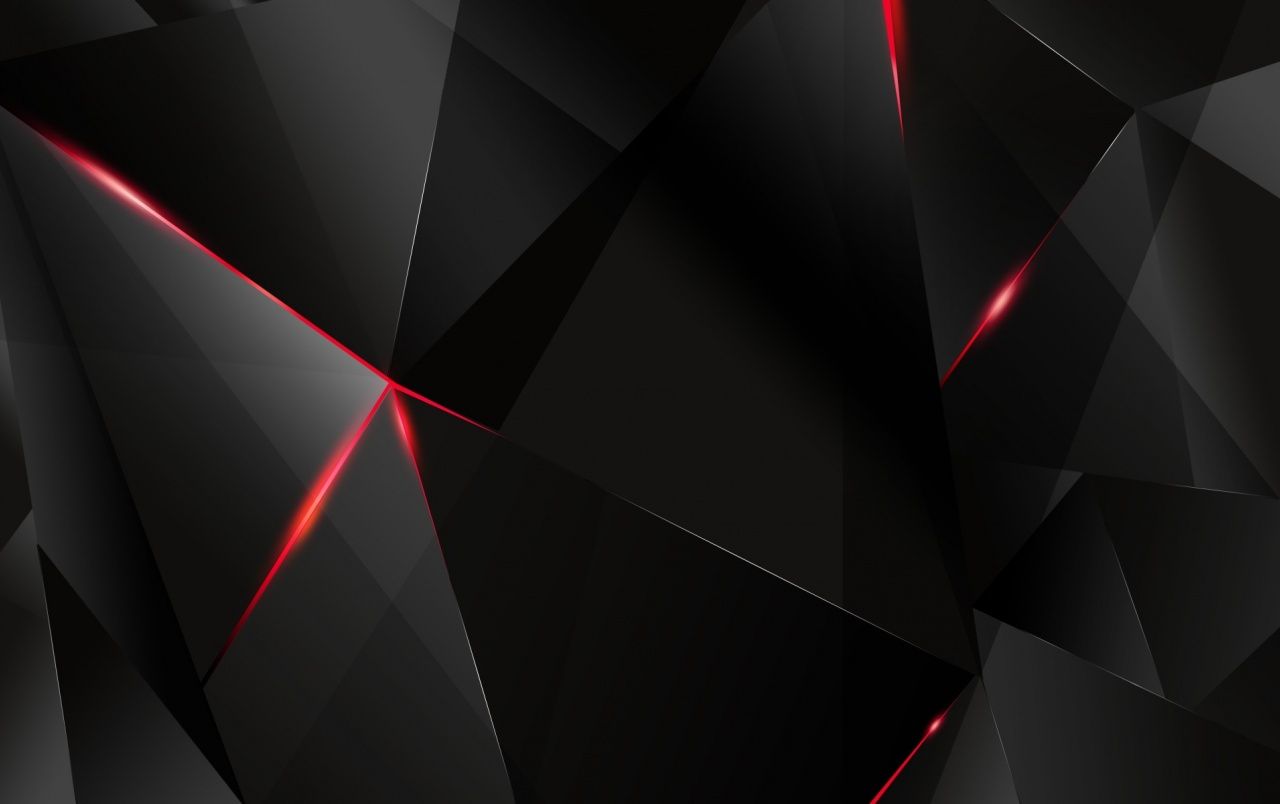1280x804 Abstract Dark Geometry wallpaper | Red abstract painting, Red and black  wallpaper, 4k wallpapers for pc