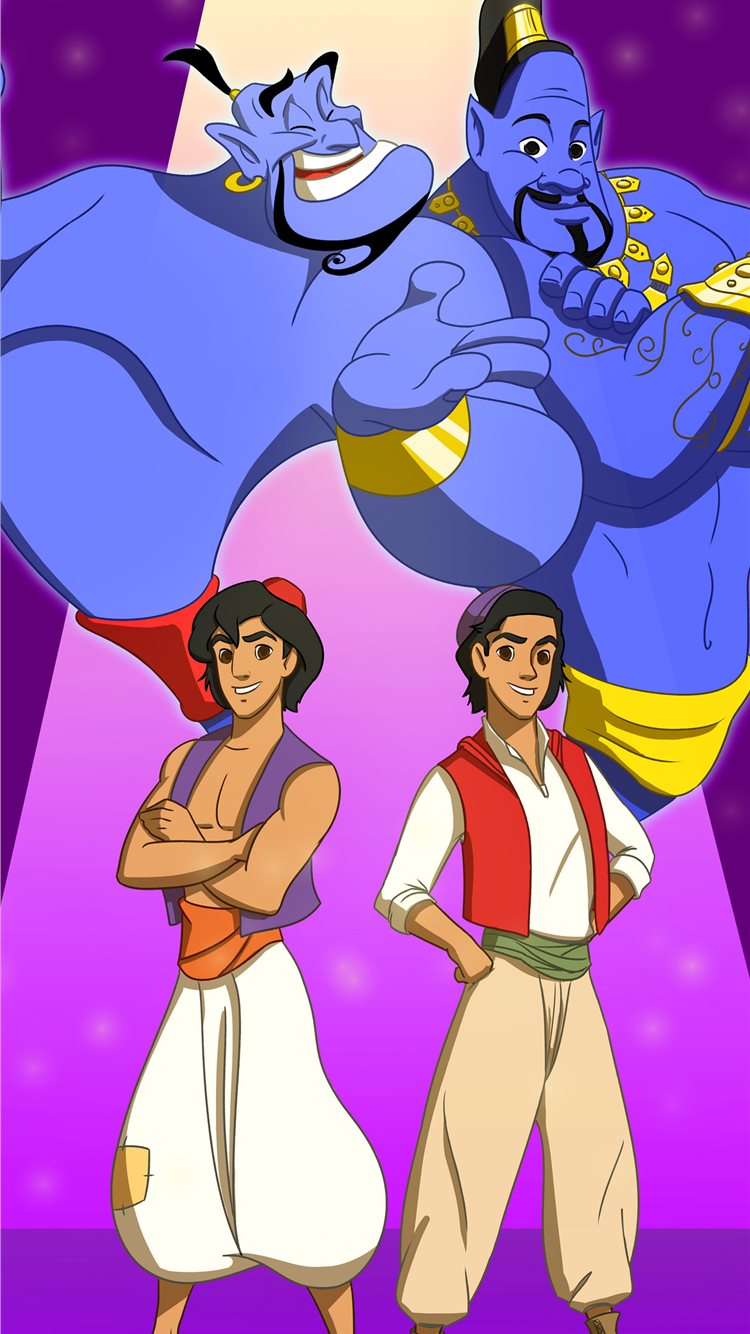 750x1334 aladdin 2019 artwork iPhone 8 Wallpapers Free Download