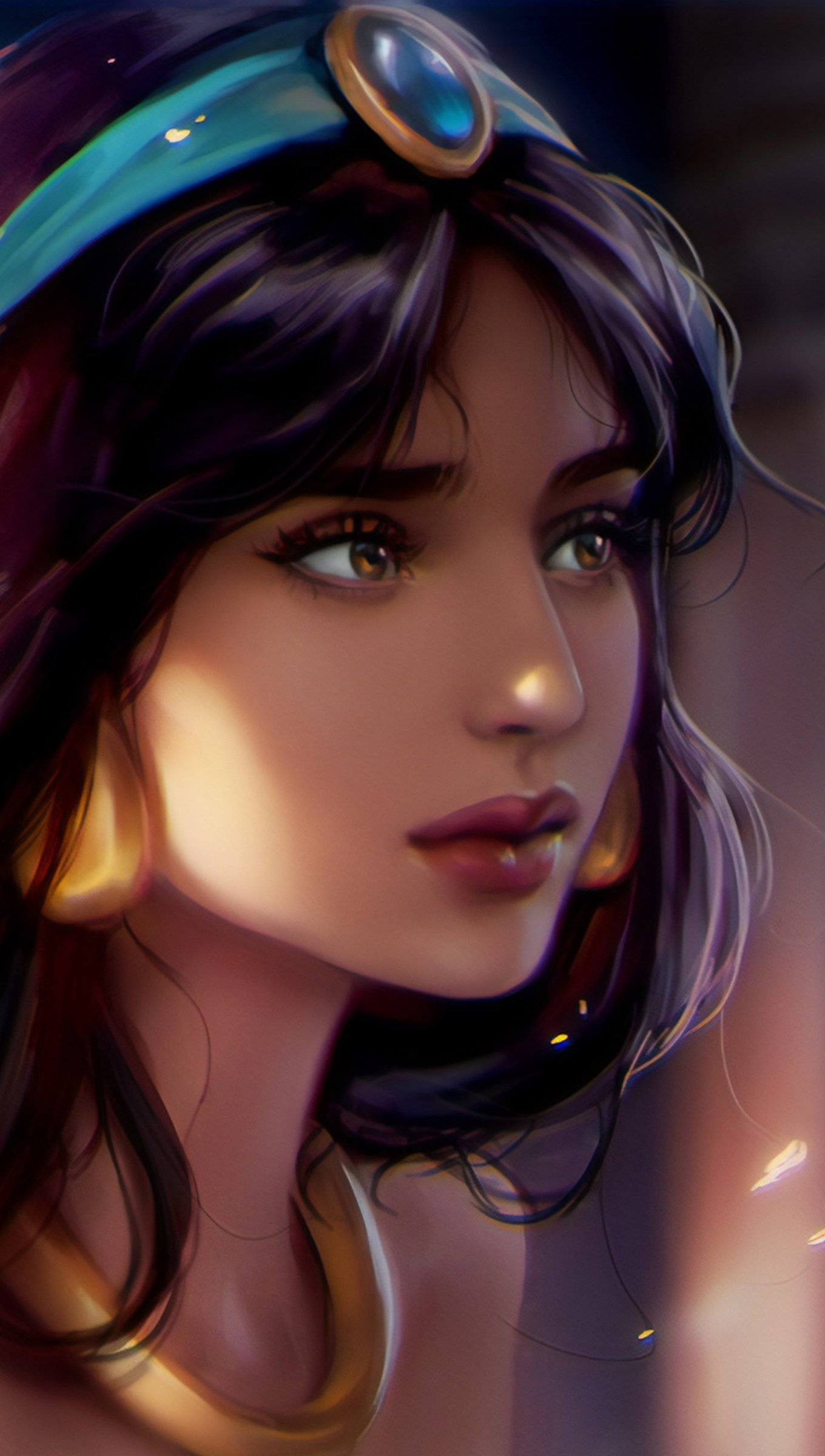 1360x2400 Jasmine from Aladdin Fanart Wallpaper 4k Ultra HD ID:4122