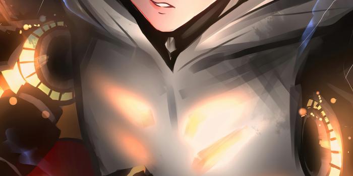 1080x1920 Saitama, Genos, One Punch Man, Anime