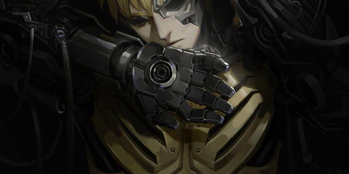827x1169 Genos (One Punch Man), Mobile Wallpaper