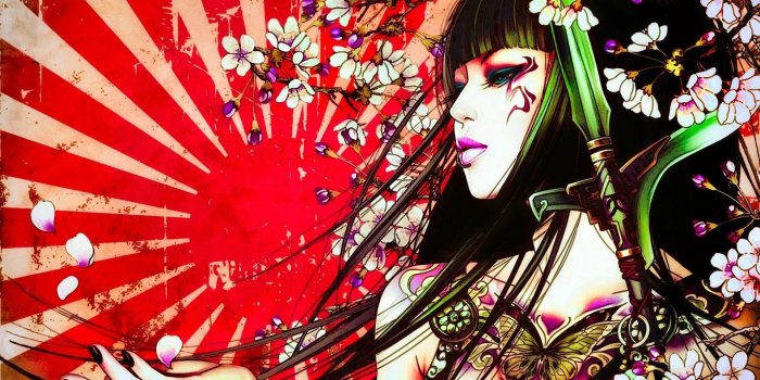 1920x1200 Japanese Girl Art Wallpapers