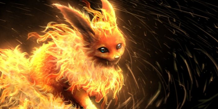 1244x700 3D Flareon Wallpapers - Top Free 3D