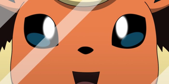 1170x2532 Flareon #Kanto #Shiny #Fanart https