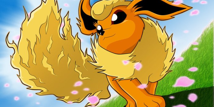 1126x710 Pokemon Flareon Wallpaper