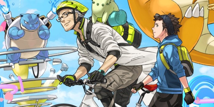 1080x2160 Pokémon GO Anniversary Artwork - Mobile