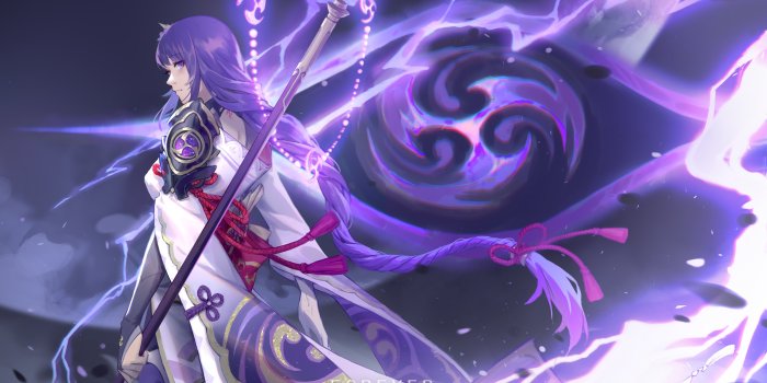 4500x2532 Genshin Impact Raiden Shogun Wallpapers