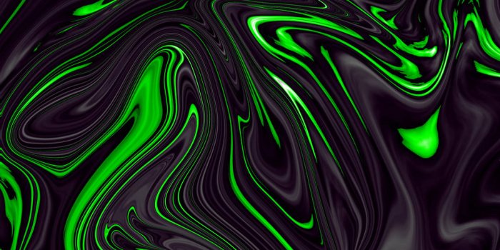 1080x1920 Download Black And Green Abstract Liquid Wallpaper | Wallpapers.com