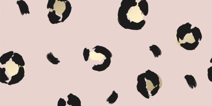 1000x1000 Leopard Animal Print wallpaper in blush pink | I Love Wallpaper