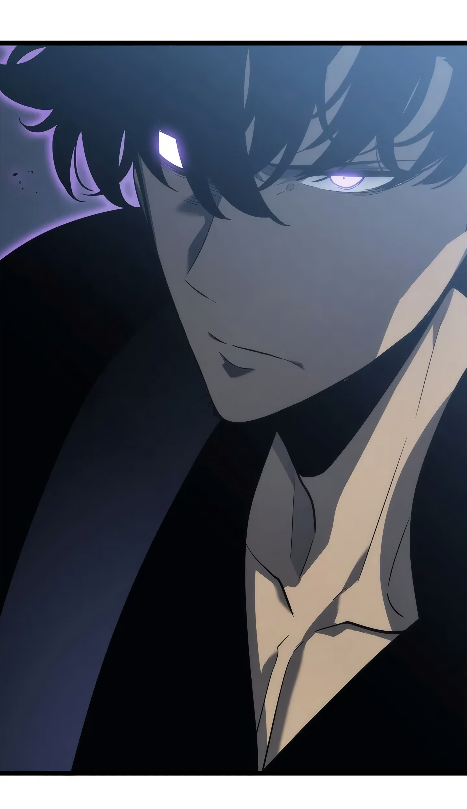 2868x4968 1190762 anime boys, glowing eyes, anime, Solo Leveling, manhwa, pink eyes -  Rare Gallery HD Wallpapers