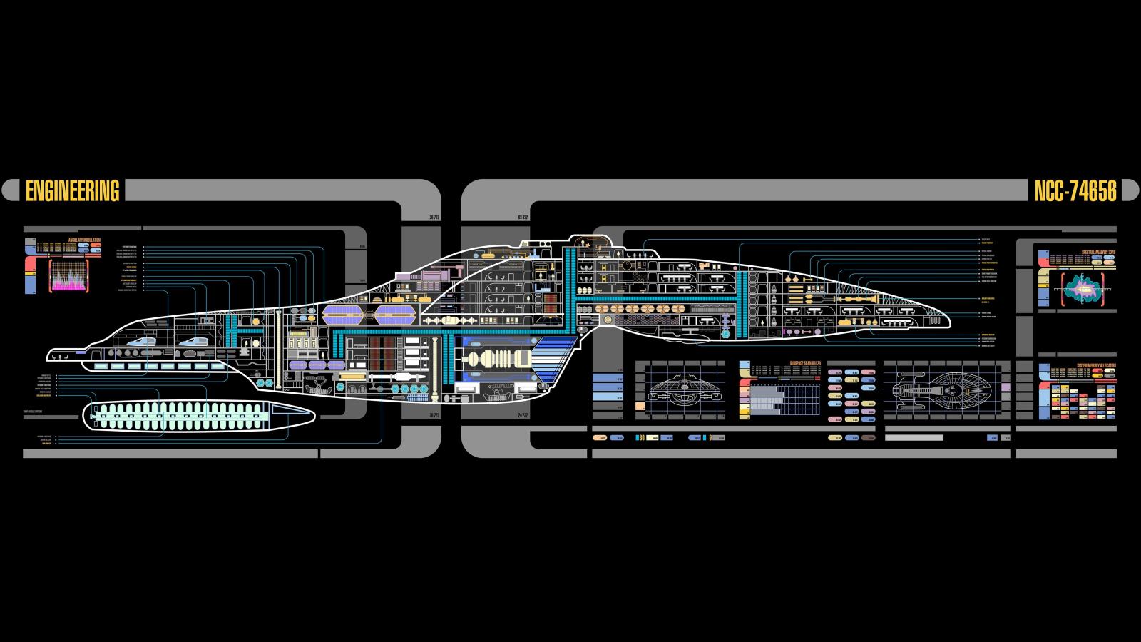 5120x2880 Wallpaper ID: 616837 / star trek uss voyager lcars, illuminated, internet,  multi colored, 5K, text, communication, built structure, computer network,  transportation, technology free download