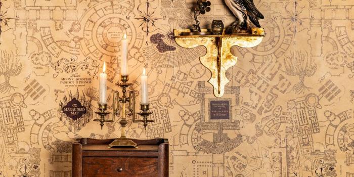 1100x1100 Minalima Designs 5 Harry Potter Wallpapers Muggles Will Love